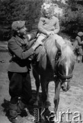 Maj 1944, Punżanki, Wileńskie woj.
Rtm Zygmunt Szendzielarz 