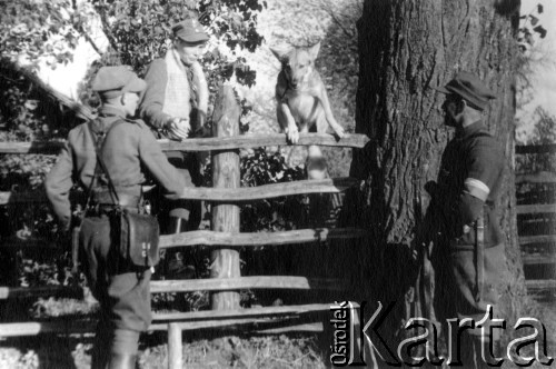 Maj-czerwiec 1944, Wileńszczyzna.
Kpr Jan Kursewicz 