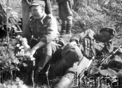 Maj-czerwiec 1944, Wileńszczyzna.
Pchor. Kazimierz Wróblewski 