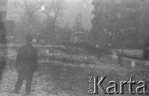 16.12.1981, Katowice, Polska.
Stan wojenny - pacyfikacja strajku w kopalni 