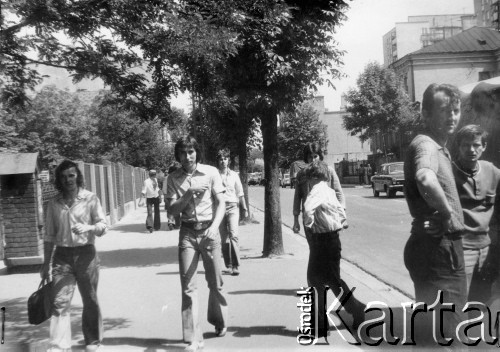 25.06.1976, Radom. 
Wydarzenia radomskie - czerwiec 1976. Podpis w dokumentacji MSW: 