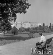 1972, Kraków, Polska.
Park w Nowej Hucie.
Fot. Stanisław Gawliński, zbiory Ośrodka KARTA
