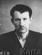 1937, ZSRR.
Sergiusz Kraiński, rozstrzelany 14 sierpnia 1937 w czasie Wielkiej Czystki, portret więzienny.
Fot. zbiory Ośrodka KARTA.
 
