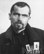 1936-1938, ZSRR.
J.P. Brynga (Bryngis), rozstrzelany w czasie Wielkiej Czystki, portret więzienny.
Fot. zbiory Ośrodka KARTA.
 
