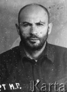 1936-1938, ZSRR.
M.G. Albert (Alberg), rozstrzelany w czasie Wielkiej Czystki, portret więzienny.
Fot. zbiory Ośrodka KARTA.
 
