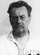 1936-1938, ZSRR.
J.W. Albert (Alberg), rozstrzelany w czasie Wielkiej Czystki, portret więzienny.
Fot. zbiory Ośrodka KARTA.
 
