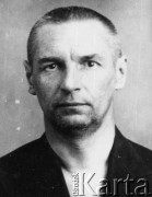 1936-1938, ZSRR.
E.F. Bem-Bebbi, rozstrzelany w czasie Wielkiej Czystki, portret więzienny.
Fot. zbiory Ośrodka KARTA.
 
