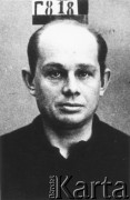 1936-1938, ZSRR.
Borys Lubarskij, rozstrzelany w czasie Wielkiej Czystki, portret więzienny.
Fot. zbiory Ośrodka KARTA.
 
