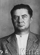 1938, ZSRR.
Edward Próchniak, działacz KPP, rozstrzelany podczas Wielkiej Czystki, portret więzienny.
Fot. NN, zbiory Ośrodka KARTA
 
