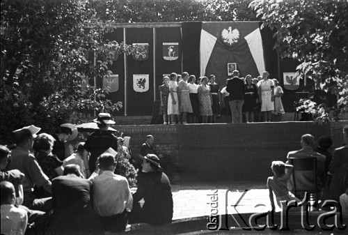 18.07.1943, Teheran, Iran.
Akademia żałobna ku czci gen. Władysława Sikorskiego.
Fot. Zygmunt Klemensiewicz, zbiory Ośrodka KARTA [sygn. B 113]

