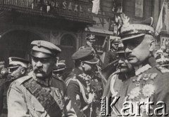 Ok. 1920, Warszawa, Polska
Marszałek Józef Piłsudski i gen. Kazimierz Sosnkowski.
Fot. NN, zbiory Instytutu Józefa Piłsudskiego w Londynie