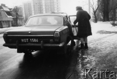 1985, Warszawa, Polska.
Ulica Łukowska. 
Fot. Kacper Mirosław Krajewski, zbiory Ośrodka KARTA