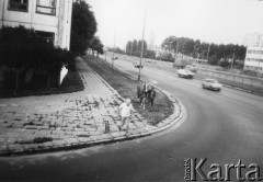1986, Warszawa, Polska.
Aleja Stanów Zjednoczonych. Trasa Łazienkowska
Fot. Kacper Mirosław Krajewski, zbiory Ośrodka KARTA