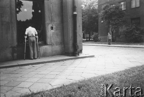 1984, Warszawa, Polska.
Ulica Baśniowa. 
Fot. Kacper M. Krajewski, zbiory Ośrodka KARTA
