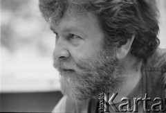 1995, Warszawa, Polska.
Kacper Mirosław Krajewski, fotoreporter.
Fot. Kacper M. Krajewski, zbiory Ośrodka KARTA