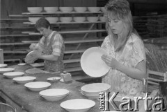 1995, Wałbrzych, Polska.
Fabryka Porcelany.
Fot. Kacper M. Krajewski, zbiory Ośrodka KARTA