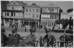 Sierpień 1947, Travemunde/k.Lubeki, Niemcy.
Repatriacja, żołnierze na pokładzie statku repatriacyjnego 