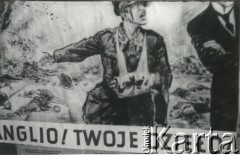 Po 1.09.1939, Warszawa.
Plakat 