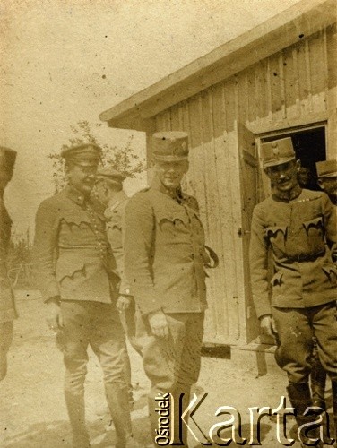 Brak daty, brak miejsca.
Żołnierze Armii Monarchii Austro-Węgierskiej.
Fot. NN, zbiory Ośrodka KARTA, przekazała Wiesława Grochola