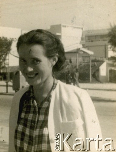 1946, Egipt.
Portret Hanny Guziorskiej.
Fot. NN, zbiór Ośrodka KARTA, przekazała Wiesława Grochola