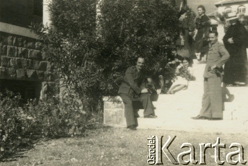 Grudzień 1940, Tyberiada, Palestyna.
Żołnierze Samodzielnej Brygady Strzelców Karpackich w Parku Kafarnaum nad Jeziorem Galilejskim.
Fot. NN, zbiory Ośrodka KARTA, przekazała Wiesława Grochola