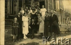 Ok. 1921, Rabka, woj. krakowskie, Polska.
Spotkanie rodzinne. Na odwrocie: 