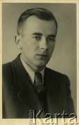 1947, Biała Krakowska, woj. śląskie, Polska.
Witold Staszkiewicz (1923-1950). Na odwrocie: 