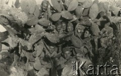 27.10.1943, Nazaret, Palestyna.
Żołnierze 2. Korpusu Polskiego.
Fot. NN, zbiory Ośrodka KARTA, udostępniła Anna Kołodziejska