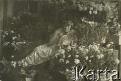 1922, Wilno, Polska.
Waleria Szumańska w dniu swojego ślubu.
Fot. NN, zbiory Ośrodka KARTA, przekazał Emil Mieszkowski