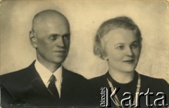 Ok. 1930, Polska.
Stanisław Pronaszko z żoną Elżbietą.
Fot. NN, zbiory Ośrodka KARTA, przekazał Emil Mieszkowski