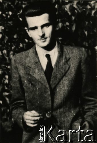 1942-1943, Polska.
Ryszard Drabarek.
Fot. NN, zbiory Ośrodka KARTA, udostępnił Emil Mieszkowski