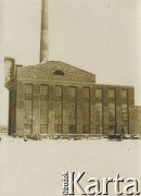 Ok. 1929, Płock, Polska.
Budynek Elektrowni Miejskiej w Radziwiu.
Fot. NN, zbiory Ośrodka KARTA