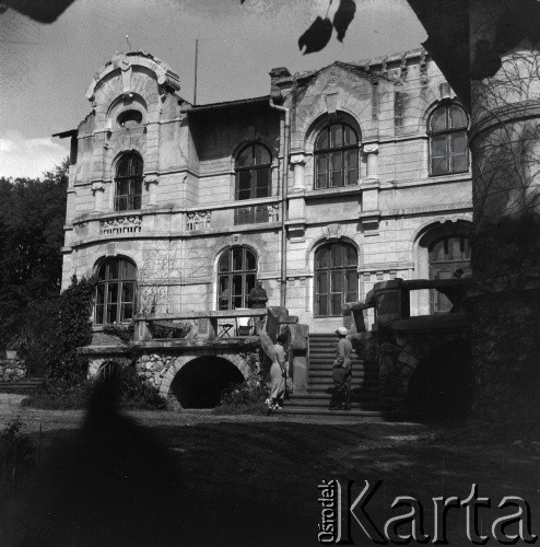 1936, Uhryń, Polska.
Pałac w Uhryniu.
Fot. NN, kolekcja Witolda Lis-Olszewskiego, zbiory Ośrodka KARTA