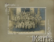1904-1906, Kraków, Galicja, Austro-Węgry.
Członkowie Polskiego Towarzystwa Gimnastycznego 