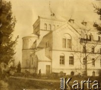 1928, Polska Wieś, woj. poznańskie, Polska.Zakład Wychowawczo-Naukowy Zakonnic Najświętszego Serca Jezusowego (Sacré-Coeur).Fot. NN, zbiory Ośrodka KARTA, udostępnił Tomasz Kamiński