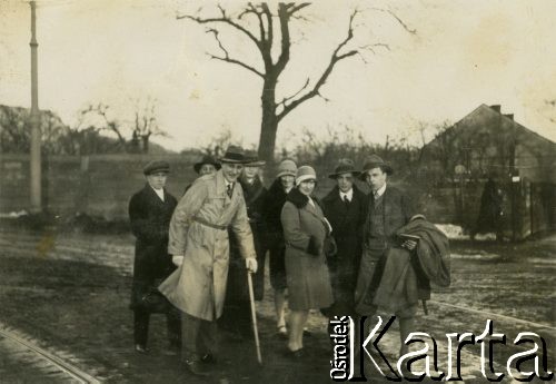 1928, Lwów, Polska.
Słuchacze Wyższych Kursów Ziemiańskich, I rok, podpis oryginalny: 