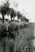 1944, Włochy.
Na zdjęciu prawdopodobnie Tadeusz Szumański.
Fot. NN, zbiory Ośrodka KARTA, udostępniła Magdalena Braun