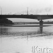 1971-1973, Warszawa, Polska.
Most Śląsko-Dąbrowski.
Fot. Lubomir T. Winnik, zbiory Ośrodka KARTA
