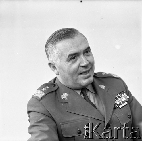 1973, Warszawa, Polska.
Gen. Mieczysław Grudzień.
Fot. Lubomir T. Winnik, zbiory Ośrodka KARTA
