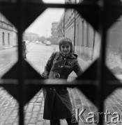 10.04.1973, Warszawa, Polska.
Piosenkarka Roma Buharowska.
Fot. Lubomir T. Winnik, zbiory Ośrodka KARTA