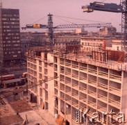1972, Warszawa, Polska.
Budowa Hotelu Forum.
Fot. Lubomir T. Winnik, zbiory Ośrodka KARTA
