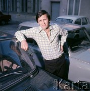 1972-1973, Warszawa, Polska.
Aktor Jan Englert.
Fot. Lubomir T. Winnik, zbiory Ośrodka KARTA