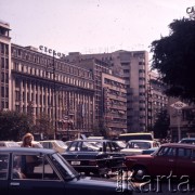 1971-1973, Bukareszt, Rumunia.
Aleja Magheru (Bulevardul Magheru).
Fot. Lubomir T. Winnik, zbiory Ośrodka KARTA