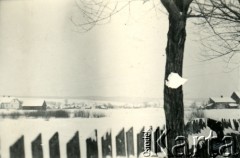 1939-1945, prawdopodobnie Jasło.
Widok na miasto.
Fot. NN, album nieznanego żołnierza Wehrmachtu, kolekcja Tomasza Kopańskiego, zbiory Ośrodka KARTA
