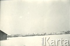1939-1945, prawdopodobnie Jasło.
Panorama miasta.
Fot. NN, album nieznanego żołnierza Wehrmachtu, kolekcja Tomasza Kopańskiego, zbiory Ośrodka KARTA