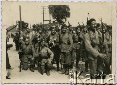 1939-1945, brak miejsca.
Żołnierze Wojska Polskiego.
Fot. NN, zbiory Ośrodka KARTA, przekazała Jolanta Kosior
