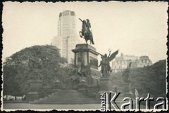 Przed 1939, Buenos Aires, Argentyna.
Pomnik generała Jose de San Martina, bohatera narodowego Argentyny.
Fot. NN, kolekcja Wacława Urbanowicza, zbiory Ośrodka KARTA