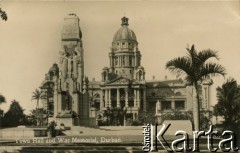 Durban, Republika Południowej Afryki.
Town Hall and War Memorial.
Fot. NN, kolekcja Wacława Urbanowicza, zbiory Ośrodka KARTA