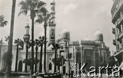 Aleksandria, Egipt.
Meczet Abu al-Abbasa al-Mursiego.
Fot. NN, kolekcja Wacława Urbanowicza, zbiory Ośrodka KARTA