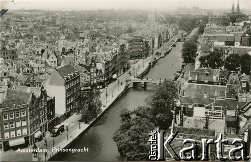 Amsterdam, Holandia.
Kanał Prinsengracht.
Fot. NN, kolekcja Wacława Urbanowicza, zbiory Ośrodka KARTA